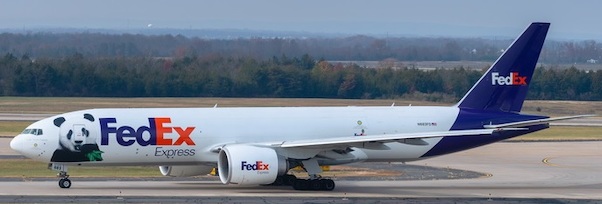Boeing B777-200LR FedEx Panda N883FD 04309