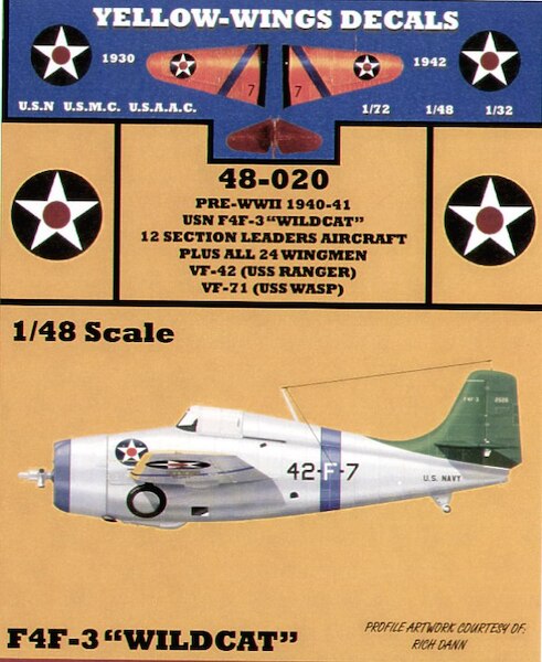 Grumman F4F-3 Wildcat 48-020