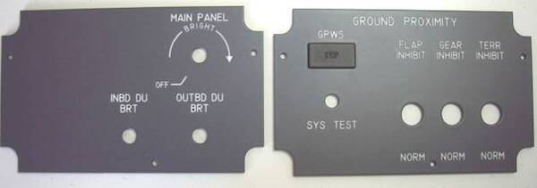 B737 F/O glare Lighting P738B13