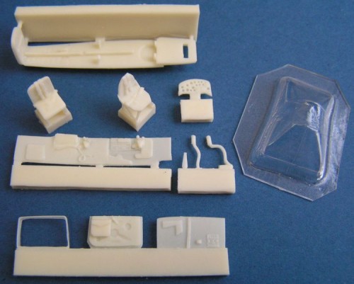 Cessna O1E/F Bird Dog cockpit (Airfix) c72079