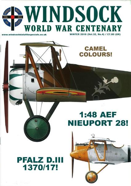 Windsock International Vol 32 No 4 Novenber 2016-january 2017 WINDSOCK INTL