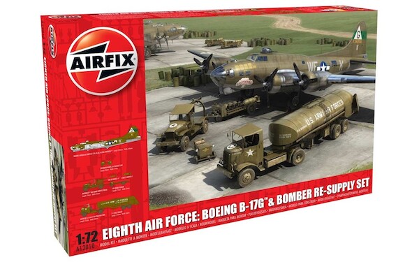 Eight Air Force Boeing B17G Flying Fortress and Bomber Re-Supply set (LAST STOCK) A12010