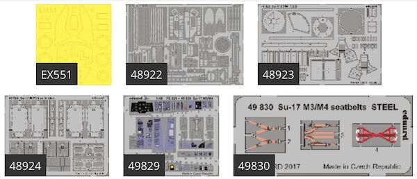 Detailset Suchoi Su17M-3/M-4 Fitter (Kitty hawk) BIG49177