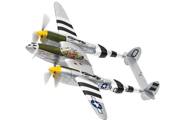 Lightning P38J USAAF, 43-28431 / MC-O, 'Happy Jack's Go Buggy', Capt. Jack M Ilfrey, 79th FS / 20th FG, Kings Cliffe AA36616
