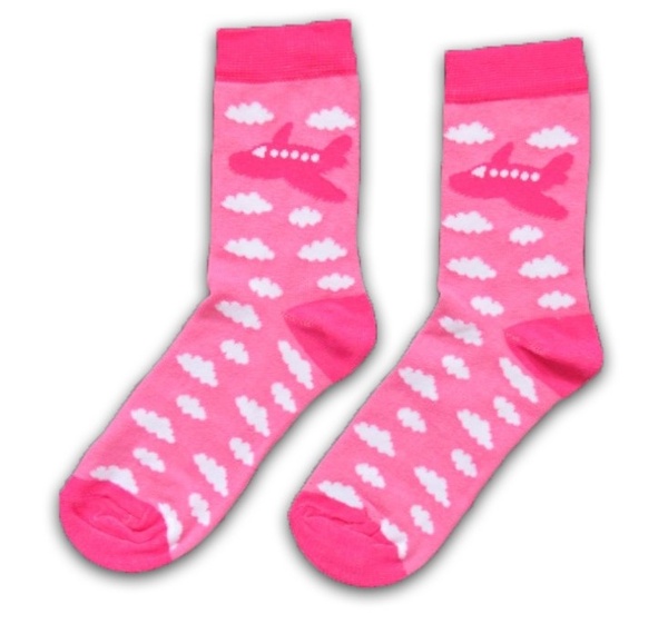 Pair of aircraft socks for children SOK-0240