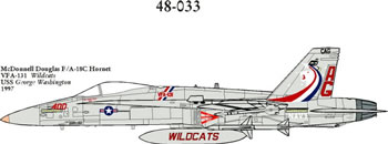 F18 Hornet Nest (VFA131 Wildcats) CAM48-033
