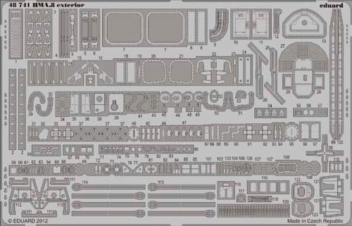 Detailset Lynx HMA8 Exterior (Airfix) E48-741