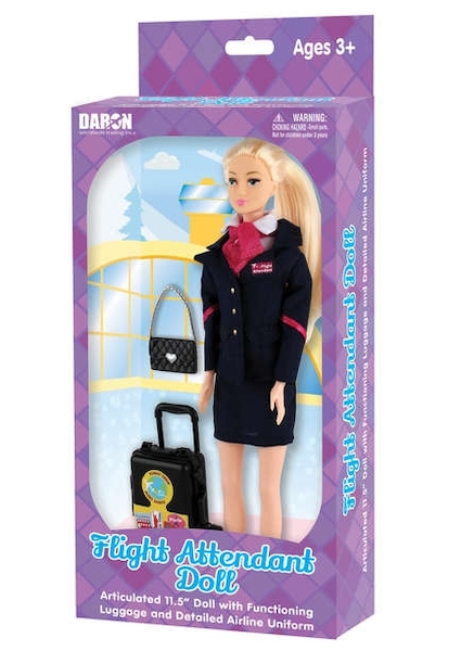 flight attendant barbie