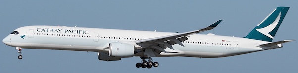 Airbus A350-1000 Cathay Pacific B-LXA With Stand WB2003