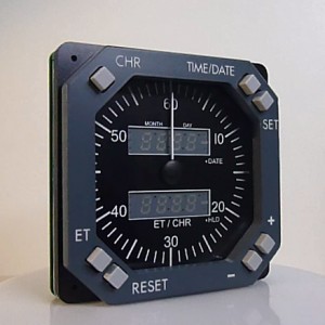 B737 Clock - CPT or FO (GSA-055 usb interfase required) GSA-070