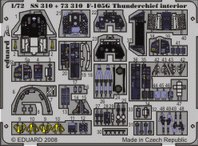 Detailset Republic F105G Thunderchief interior - self adhesive (Trumpeter) SS310