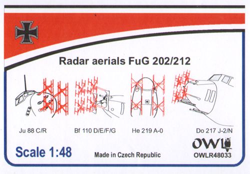 Radar Aerials FuG202/212 OWLR48033