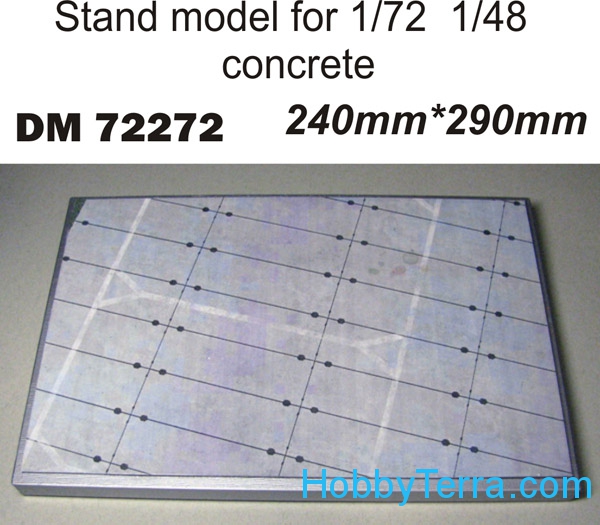 Stand model Old Concrete 240mm x 280mm DM72272