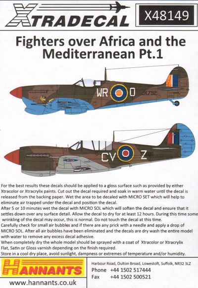Fighters over North Africa and the Mediterranean Pt.1 X48149