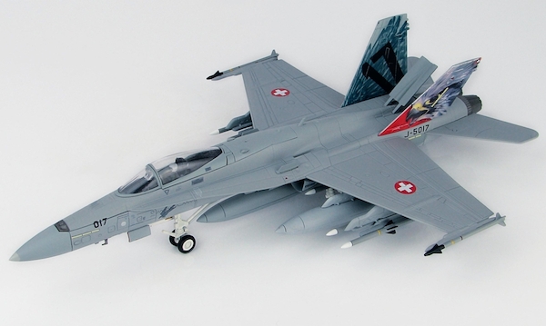 F/A-18C Hornet (Swiss Air Force, J-5017, Staffel 17, Payerne Air Base, 2018) HA3599