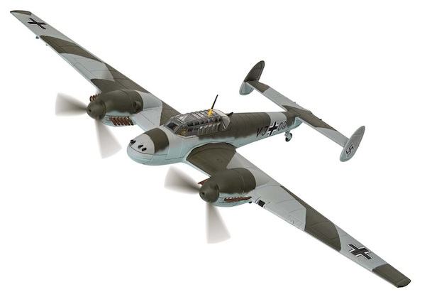 Messerschmitt Bf 110E, D VJ+OQ, Luftwaffe, Rudolf Hess, Eaglesham, Scotland, 10th May 1941 AA38509