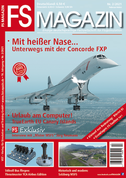 FS Magazin: Fachzeitschrift für Flugsimulation nr. 2/2021 Februar/März 2021 419704850650502