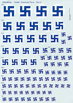 Finnish AF part 3 (1920-1944 Harakristi Swastica`s) GAL72003