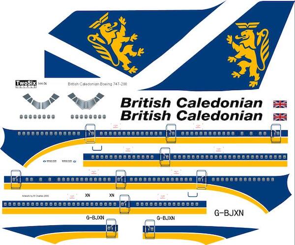 Boeing 747-200 (British Caledonian) 144-56