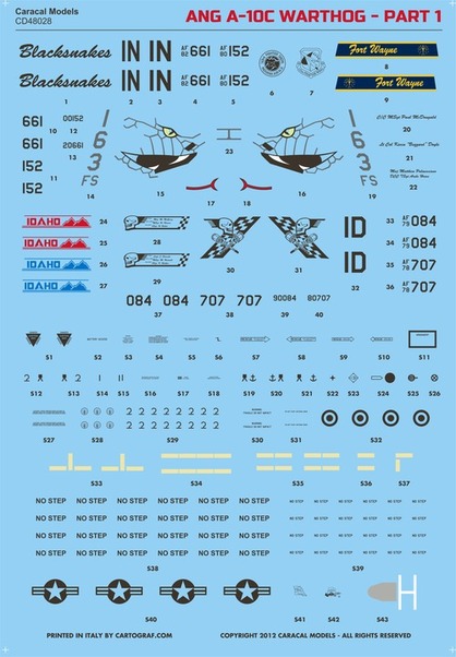 A10C Thunderbolt II Part 1 CD48028
