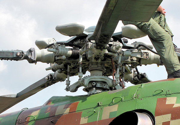 Rotor shock absorber for Mil Helicopters (Mi8, Mi14, Mi17, Mi24) K.7201