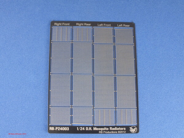 Mosquito radiators (Airfix) RB-P20403