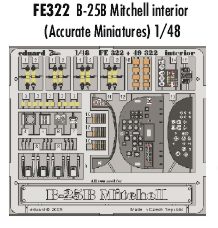 Detailset B25B Mitchell (Accurate Miniatures) FE322