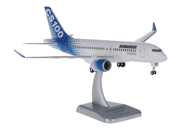 Bombardier Cs100 House Colors With Stand And Gears Bombardier Cs100 House Colors With Stand And Gears