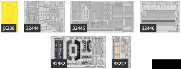 Eduard 1/32 Focke-Wulf Fw-190A-8/R2 Exterior # 32444 