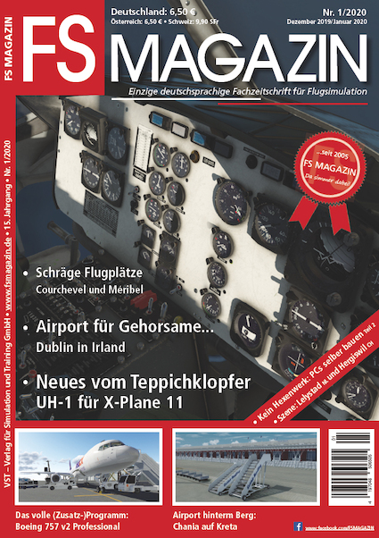 FS Magazin: Fachzeitschrift für Flugsimulation nr. 1/2020 Dezember/Januar 2020 419704850650501