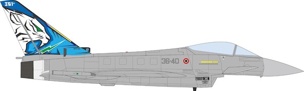 Eurofighter EF2000 Typhoon Italian Air Force, 351st Flight, XII Squadron, Tiger Meet, 2018 JCW-72-2000-005