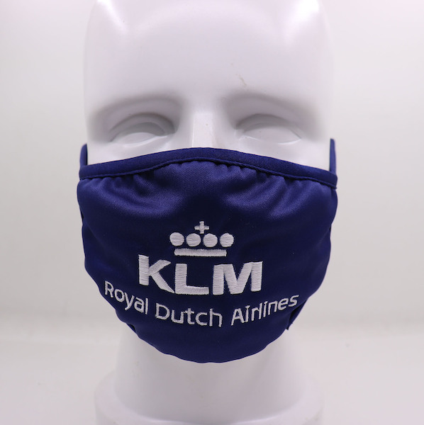 Aviation Face Mask KLM Royal Dutch Airlines MASK-KLM