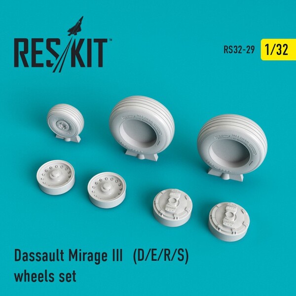 Mirage IIID/E/R/S Wheel set RS32-0029
