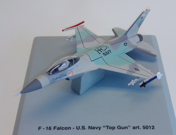 General Dynamics/Lockheed Martin F16 US Navy Top Gun VF-126 NJ-603 5012