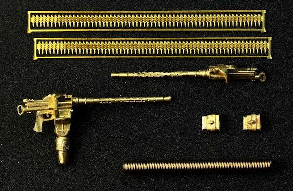 MG81Z machine gun with ammo bands A48-61