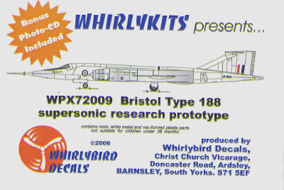 Bristol Type 188 WPX72009