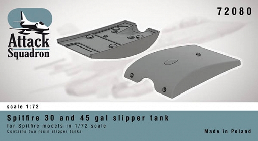 Spitfire Slipper tank 30/45 gallons (1 each) AS72080