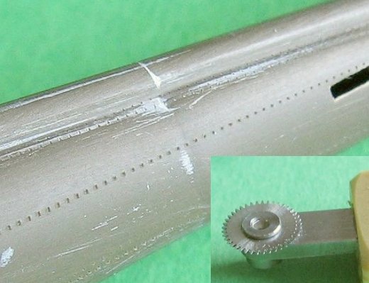 Nietrad 1, Riveter for 1/72 05-159E