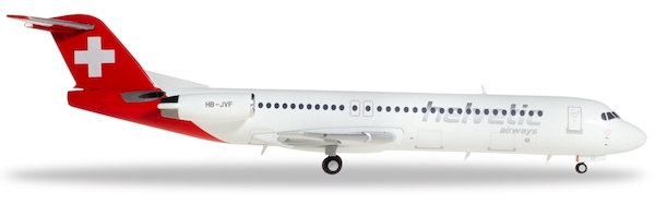 Fokker 100 (Helvetic Airways) HB-JVF 559324