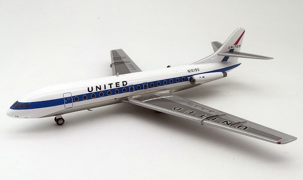 Caravelle SE210 United Airlines N1019U With Stand IF210UA1218