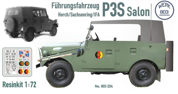 Horch/Sachsenring/IFA P3S Salon (NVA Jeep) 803204