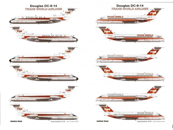 Douglas DC9-14 (TWA) 144-05