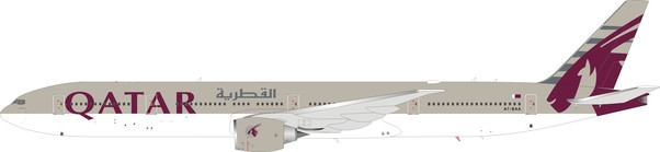 B777-300ER (Qatar Airways) A7-BAA With Stand IF777QTR001