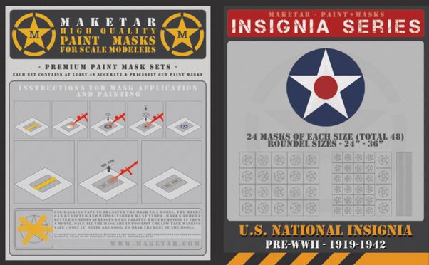 US Roundels Pre WWII 1919-1942 (48 Roundels) MM72013