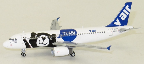 A320 (V Air) B-22320 with Antenna DAVAX320