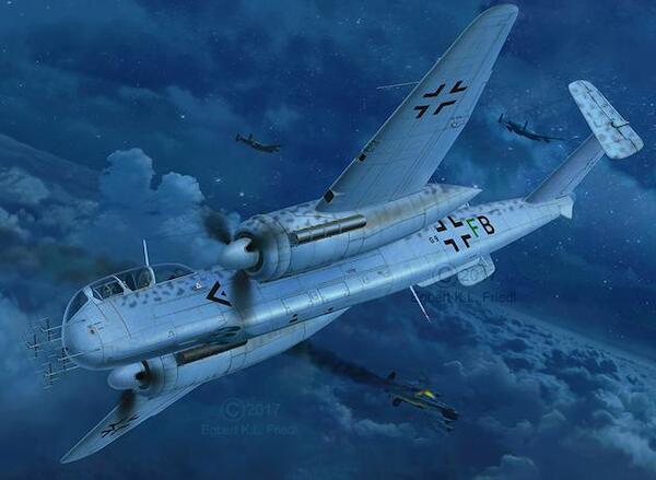 Heinkel He219A-0/A-2 Uhu Nightfighter (With markings from Venlo Air base NL) 03928