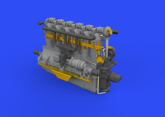 Fokker DVIIF BMW IIIa Engine (Eduard) E672224