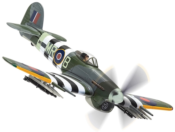 Hawker Typhoon Mk.IB MN625/MR-B, RAF No.245 (Northern Rhodesian) Squadron, Homesley South Airfield, Hampshire, June 1944 AA36512