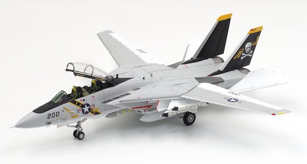 Grumman F14A Tomcat US Navy 160393/AJ-200 VF-84 Jolly Rogers USS Nimitz 1977 CA72JR03