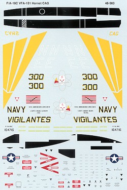48-983 F/A18C Hornet (VFA-151 Vigilantes) 48-983